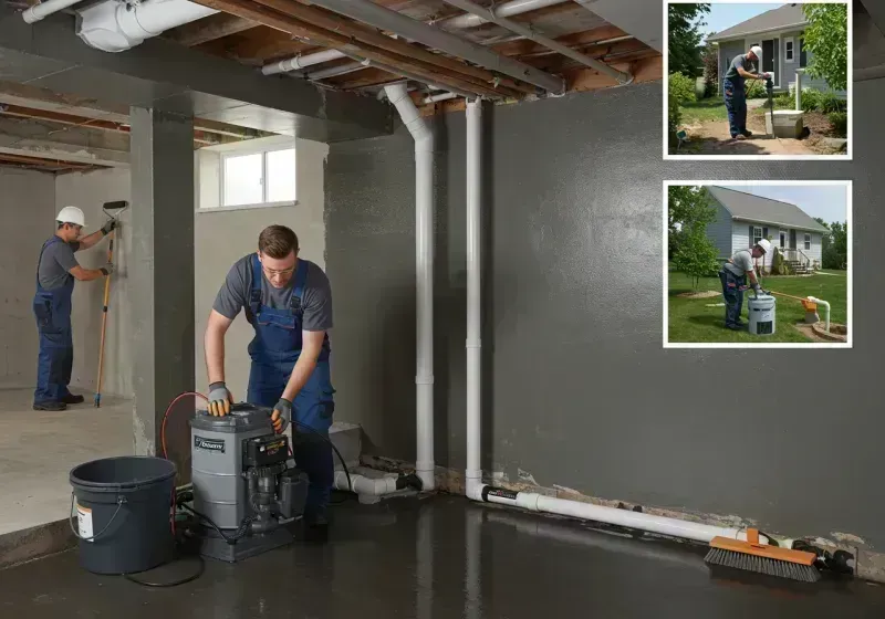 Basement Waterproofing and Flood Prevention process in Aurora, IL